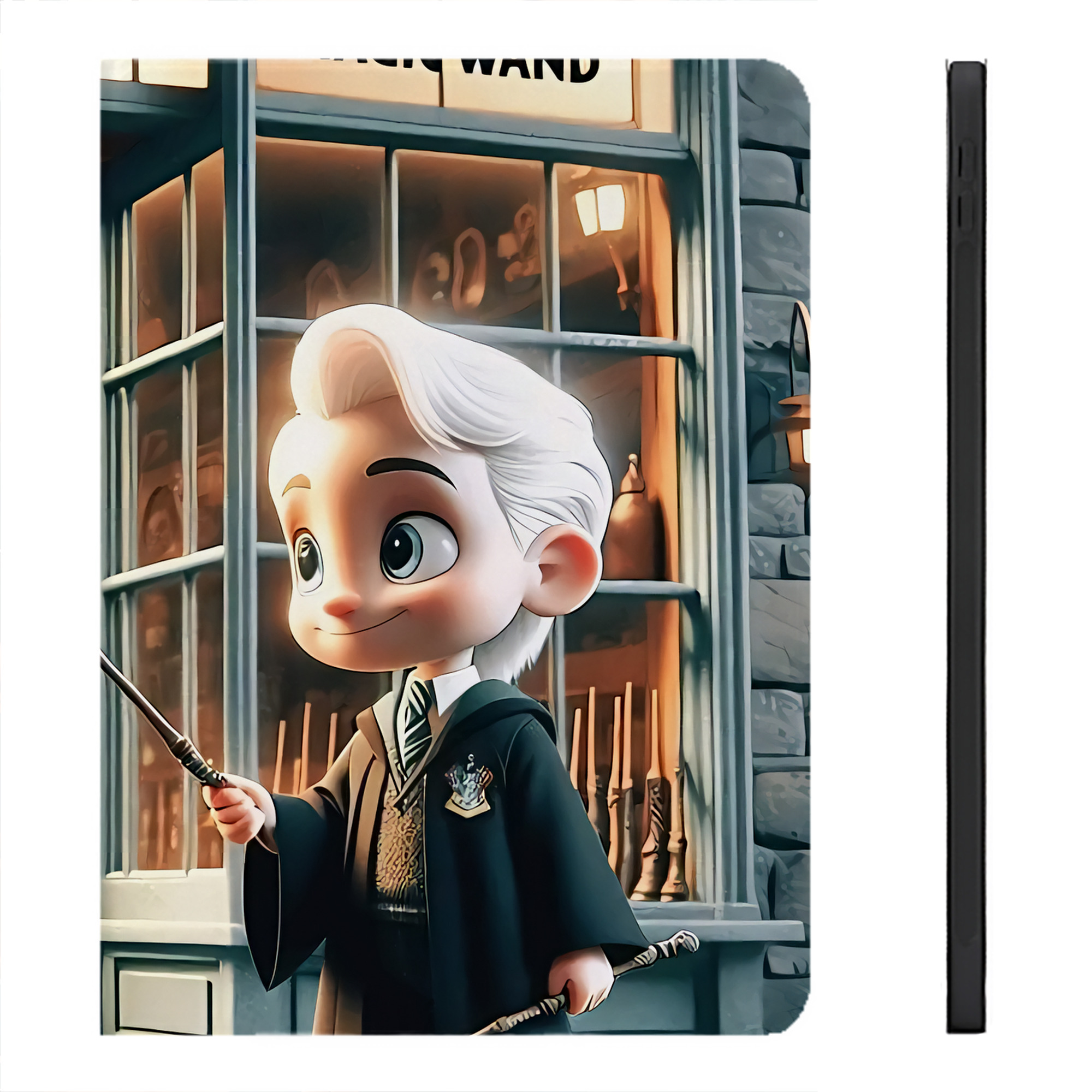 （画像用） Harry Potter ハリー・ポッターシリーズ IPadケース ペンホルダー付き ブックスタイルデザイン
